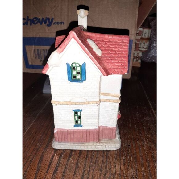 Vintage 1992 Holiday Expressions Christmas Village Grocery Store Building - Picture 5 of 7